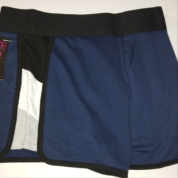 ☆NWT☆NOBO☆No Boundaries Juniors Large  Slip-on Colorblock women's Shorts☆ - Picture 5 of 13